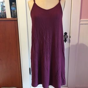 Dark red MOSSIMO shift dress